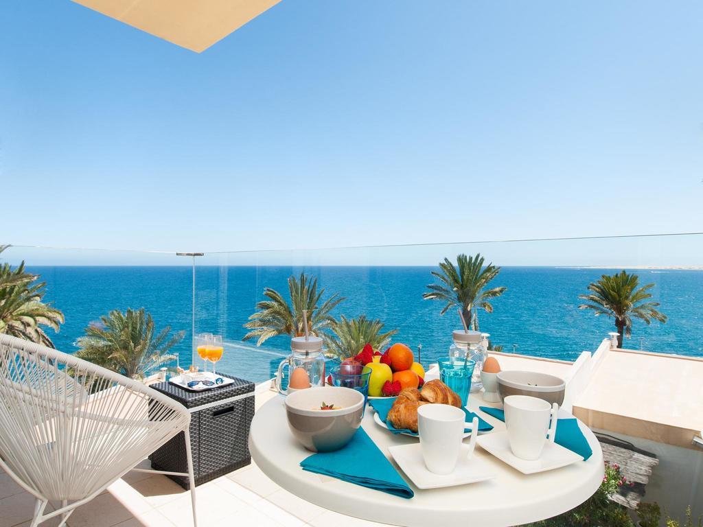 Seaviews & Terrace Apartment San Agustin Las Flores Kültér fotó