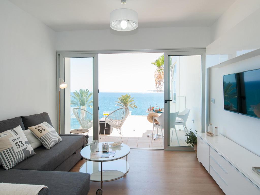 Seaviews & Terrace Apartment San Agustin Las Flores Kültér fotó