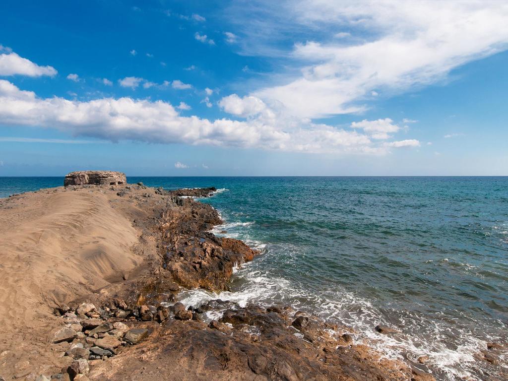 Seaviews & Terrace Apartment San Agustin Las Flores Kültér fotó
